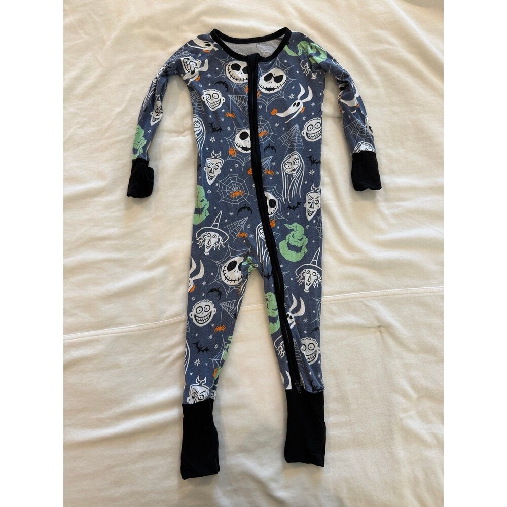Little sleepies Halloween nightmare before Christmas pajamas
